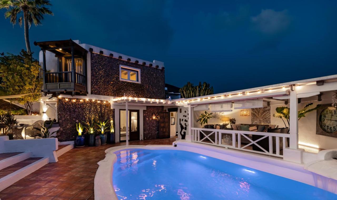 Deluxe Designer Historic Villa Via Lactea, Panoramic Sea Views, Own Private Heated Pool And Subtropical Garden La Asomada  Eksteriør bilde