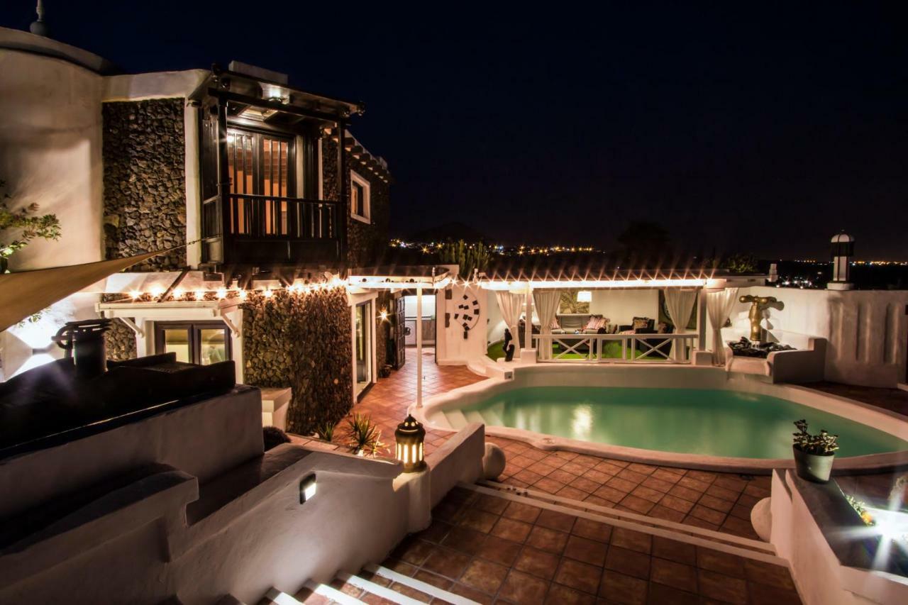 Deluxe Designer Historic Villa Via Lactea, Panoramic Sea Views, Own Private Heated Pool And Subtropical Garden La Asomada  Eksteriør bilde